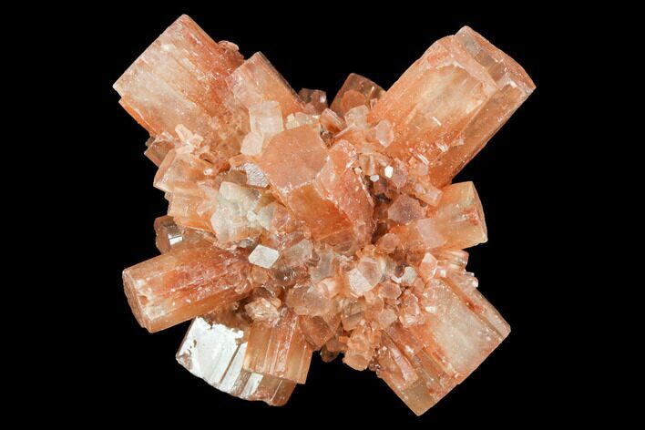 Aragonite Twinned Crystal Cluster - Morocco #122158
